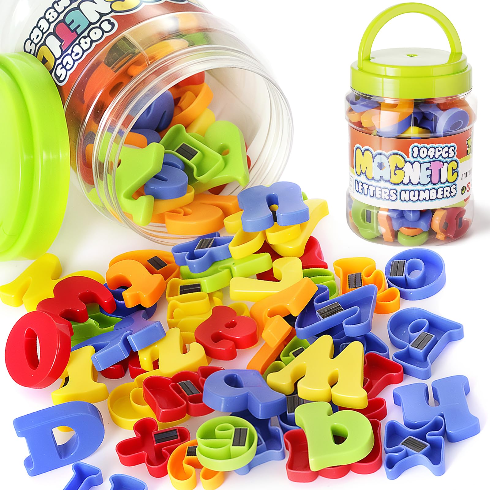 Amazon.com: LovesTown 104 PCS Alphabet Magnetic Letters and